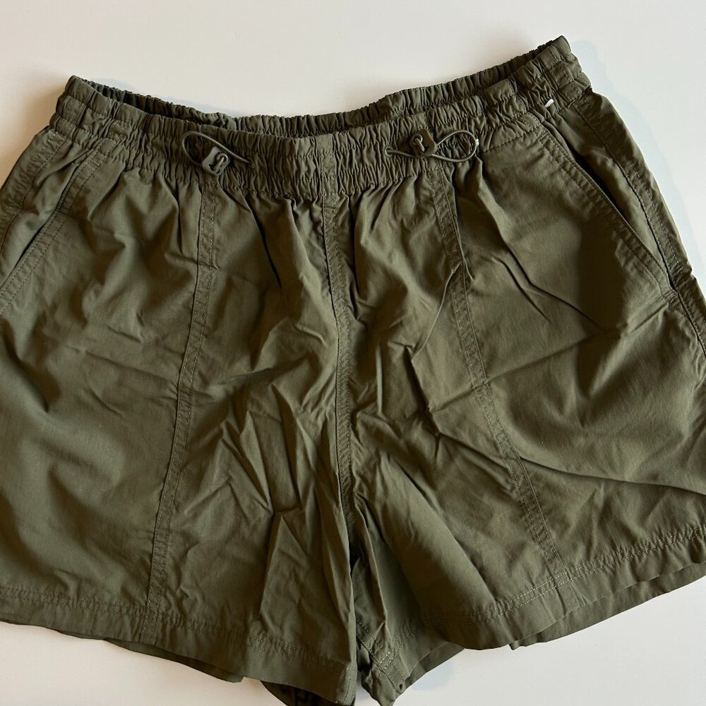 Uniqlo Olive Green Athletic Shorts